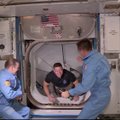 Du TKS įgulos nariai ruošiasi grįžti į JAV bendrovės „SpaceX“ erdvėlaiviu