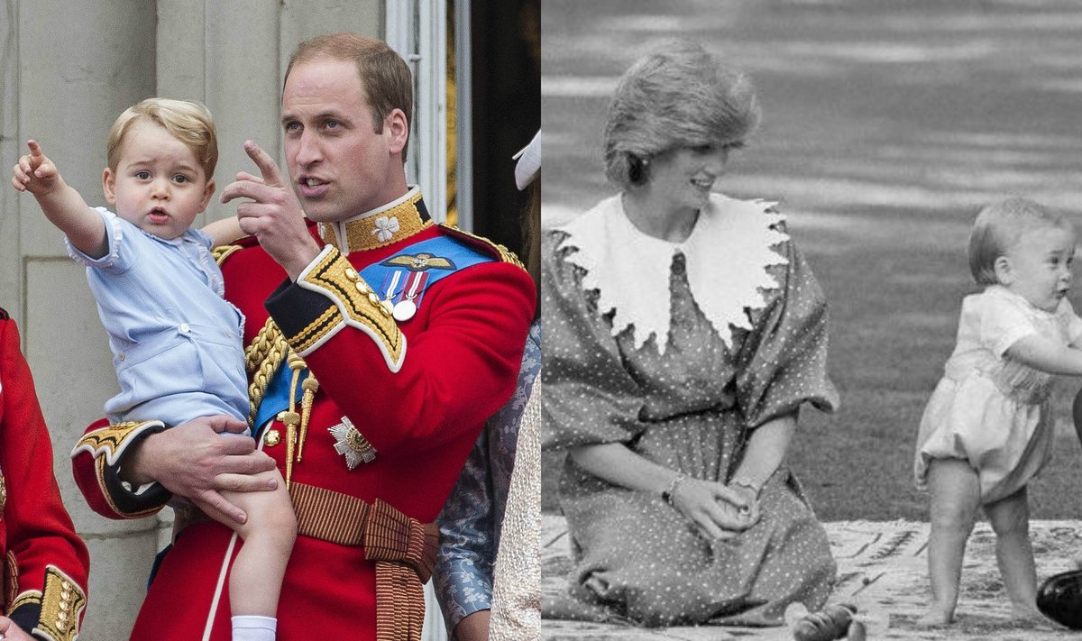 Princas Williamas ir princesė Diana