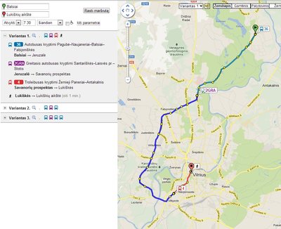Maršrutas iš Balsių (1)