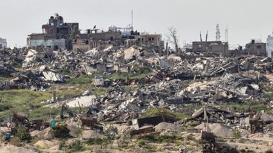 „Hamas“ ir Izraelio karas. Su „Hamas“ susijusi Libano grupuotė teigia, kad per oro antskrydį žuvo septyni žmonės