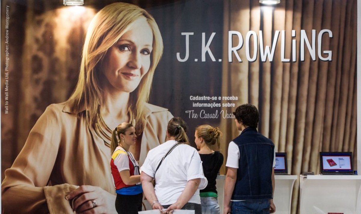 J.K. Rowling knygos pristatymas