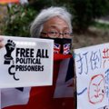 Honkonge sulaikyta aktyvistė „močiutė Wong“, surengusi piketą Tiananmeno įvykiams atminti