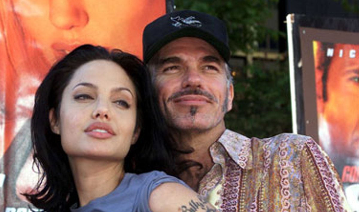 Billy Bobas Thorntonas ir Angelina Jolie 