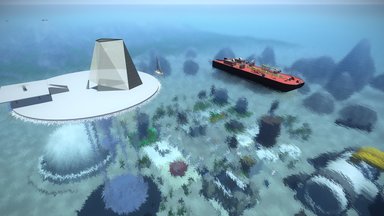Lithuanian lyceum pupils create underwater virtual city