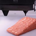 Nauja maisto era: prekybos centruose parduodama pirmoji pasaulyje 3D spausdintuvu atspausdinta lašiša