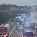 Vokietijoje per migrantų kontrabandininkų automobilio avariją žuvo septyni žmonės