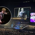 Eltono Johno koncerte – jautri akimirka, skirta karalienei Elžbietai II: sujaudino tūkstantinę gerbėjų minią