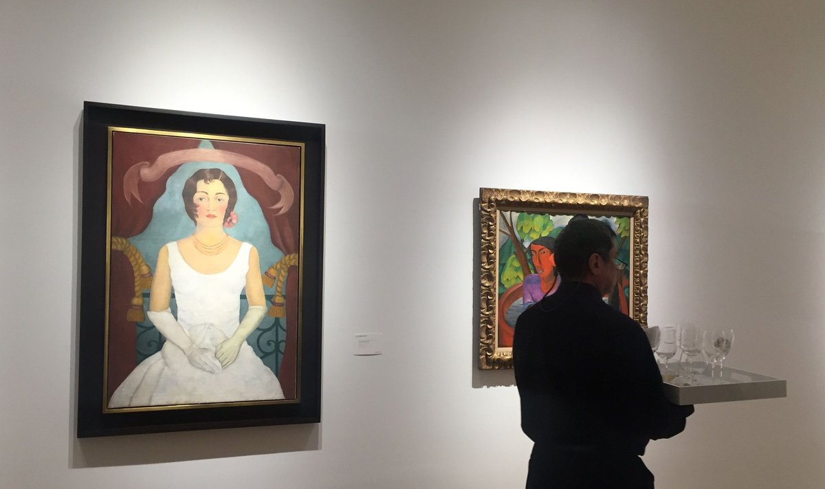  Fridos Kahlo „Baltai vilkinčios moters portretas“ 