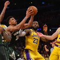 NBA lyderių akistatoje – „Lakers“ triumfas, Finikse – Bayneso karjeros pasirodymas
