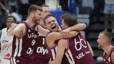Сборная Латвии на последних секундах сенсационно обыграла Францию