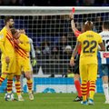 „Barcelona“ be išvaryto de Jongo prarado taškus derbyje