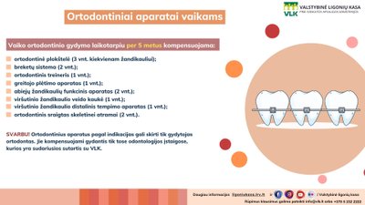 Ortodontiniai aparatai vaikams