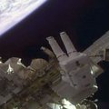 Rusijos kosmonautai užlopė su TKS susijungusio erdvėlaivio „Sojuz“ korpusą