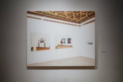 Eglės Karpavičiūtės tapyba (Ryčio Šeškaičio nuotr. / The Rooster Gallery archyvas)