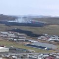 Islandas stebėjo tiesioginę transliaciją, kurios metu pamatė, kaip dega jo nuosavas namas