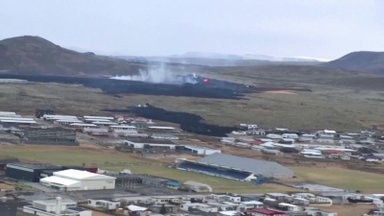 Islandas stebėjo tiesioginę transliaciją, kurios metu pamatė, kaip dega jo nuosavas namas