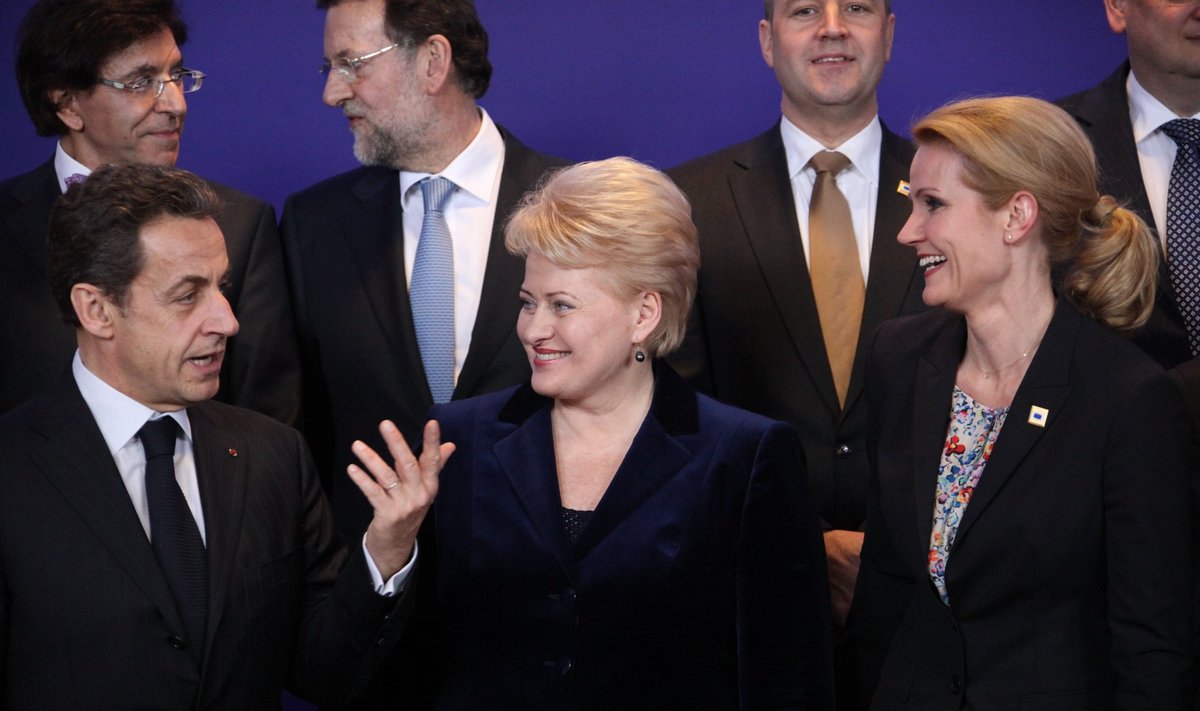 Dalia Grybauskaitė Briuselyje
