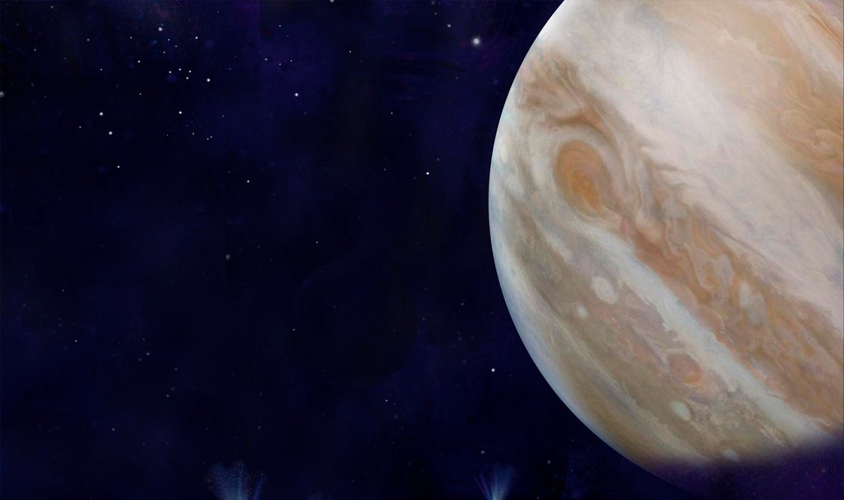 Jupiterio palydove Europoje yra vandens