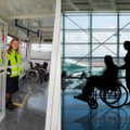 Specialiųjų poreikių turintys keleiviai oro uostuose gali pasinaudoti pagalbos iškvietimo mygtuku