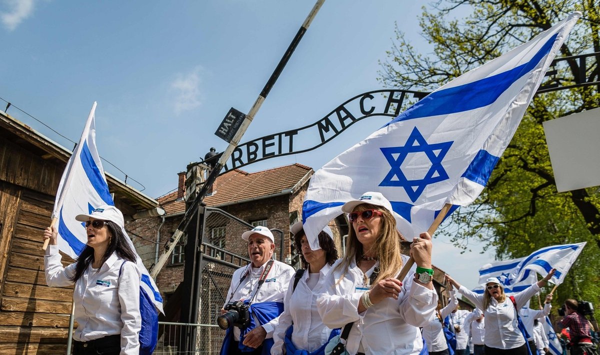 Žydų bendruomenė lankosi Aušvice