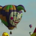 JAV Albukerkės mieste baigėsi karšto oro balionų festivalis
