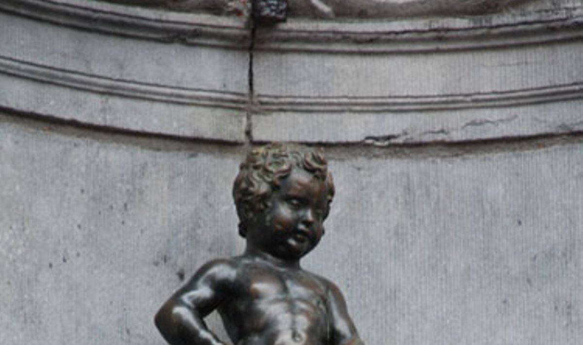 Briuselio simbolis - „Mannekin Pis“