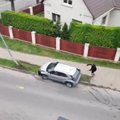 В Кретинге неравнодушные жители поймали нетрезвую женщину за рулем