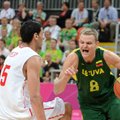 Lietuva laimėjo nervų karą prieš Tunisą ir iškopė į olimpinio turnyro ketvirtfinalį
