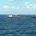 Šalia Turkijos krantų perpus suskilo krovininis laivas