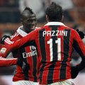 „Seria A“ pirmenybėse „Milan“ futbolininkai iškovojo pergalę, o „Napoli“ klubas sužaidė lygiosiomis