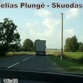 „Šlitinėjantis“ sunkvežimis gąsdino vairuotojus