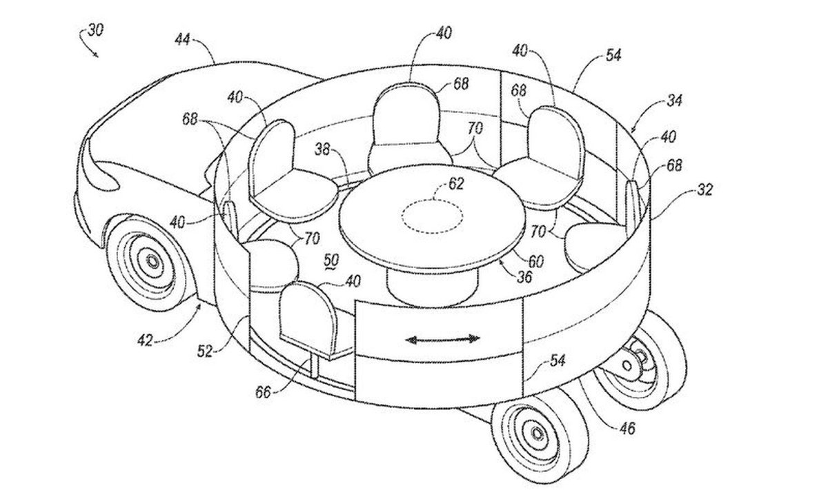"Ford" karuselės patentas
