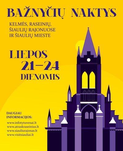 „Bažnyčių naktų“ renginiai