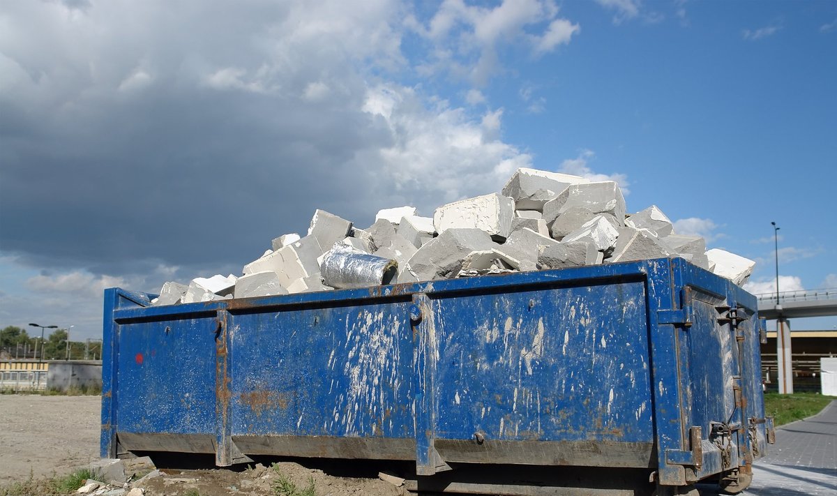 Didelių gabaritų atliekų priėmimo aikštelėse galima priduoti iki 250 kg betono