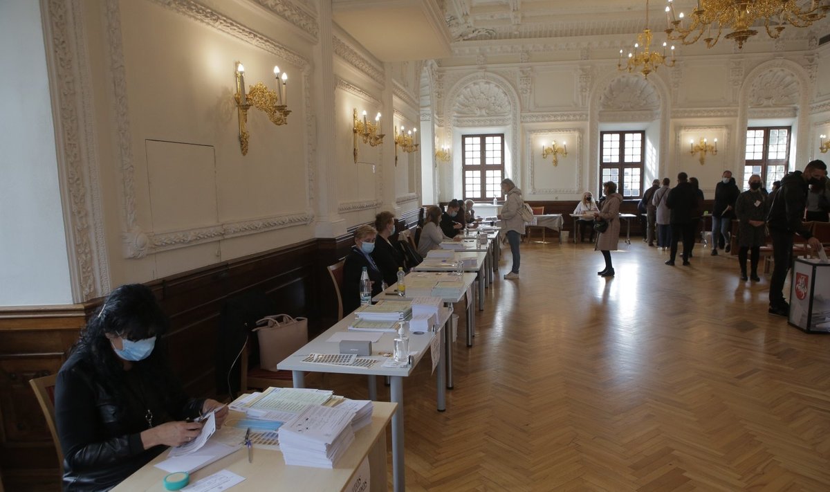 Kaune vyksta išankstinis balsavimas Seimo rinkimuose