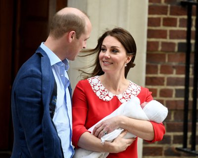 Kate Middleton ir princas Williamas 