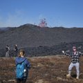 Islandijos valdžia laikinai uždarė kelią į ugnikalnio kraterį