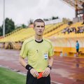 Jauniausias Lietuvos A lygos futbolo teisėjas: šūksniai niekada nepakeis arbitrų sprendimo