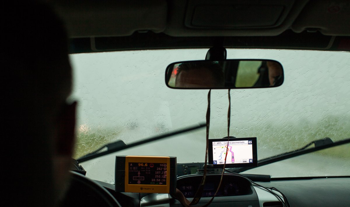 Lietus Dakaro ralyje