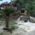 Meksikoje žemės nuošliaužos nusinešė mažiausiai 38 žmonių gyvybes