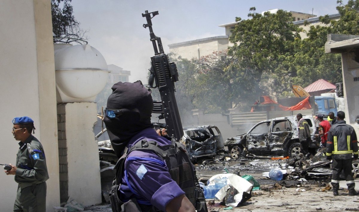 Somalio sostinėje nugiraudėjo sprogimas