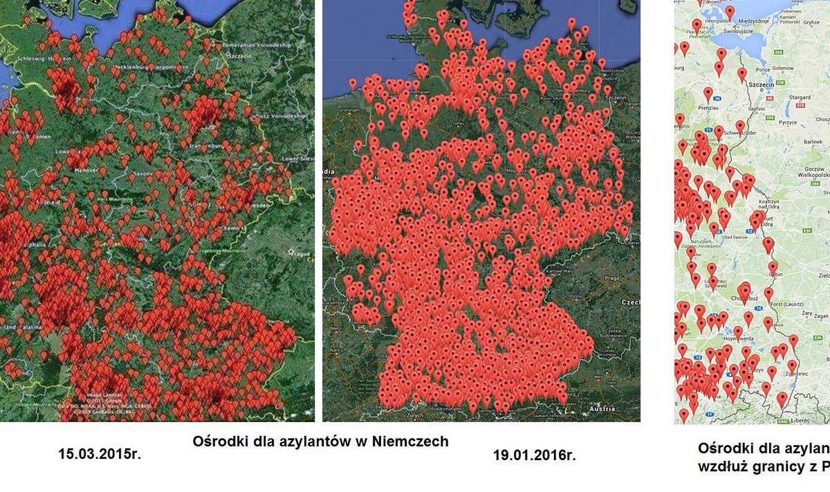 Ośrodki Dla Uchodźców W Niemczech Mapa