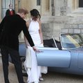 Automobilis, kuriuo po santuokos išvyko princas Harry ir Meghan turėjo vieną ypatingą detalę