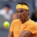 Po ataklios kovos gruziną palaužęs Nadalis iškopė į „US Open“ ketvirtfinalį