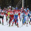 Europos jaunimo žiemos olimpinį festivalį biatlonininkai ir slidininkai užbaigė mišrių estafečių varžybomis