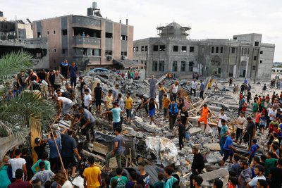 Izraelio gynybos ministras įsakė visiškai apgulti Gazą
