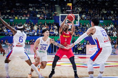 Angolos rinktinė įveikė Filipinų krepšininkus
