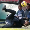 Milano „Inter“ iškovojo pergalę, bet treneris R. Mancini patyrė nokautą