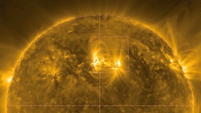 Solar Orbiter užfiksavo Saulę.