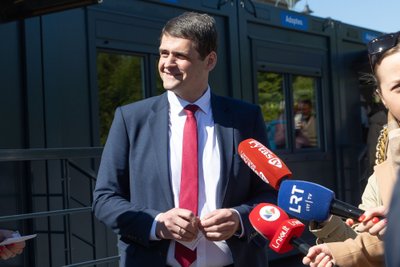  Remigijus Žemaitaitis balsavo iš anksto Lietuvos Respublikos Prezidento rinkimuose